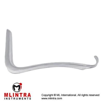 Kristeller Vaginal Speculum Fig. 3 Stainless Steel, Blade Size 110 x 36 mm Kristeller Vaginal Speculum Fig. 3 Stainless Steel, Blade Size 110 x 36 mm
